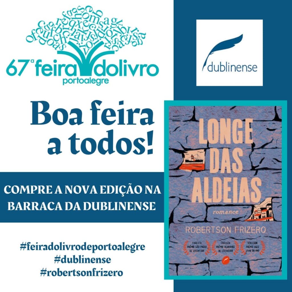 Card divulgação Longe das Aldeias - Feira do Livro de Porto Alegre 2021