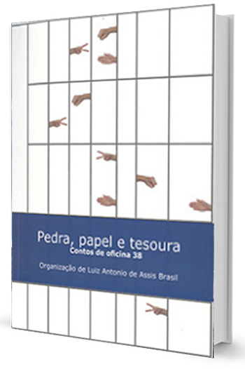 Capa de Livro: Pedra, papel e tesoura – Contos de Oficina 38