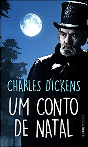 Capa do livro Um conto de Natal de Charles Dickens