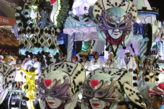 Desfile de carnaval Rio de Janeiro