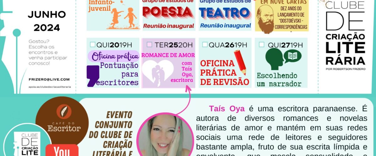 Agenda de Junho de 2024
