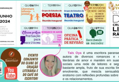 Agenda de Junho de 2024